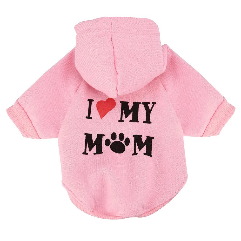Stylish Cat Hoodie โ Warm Cotton Blend Sweater for Cats