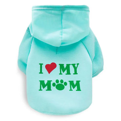 Stylish Cat Hoodie – Warm Cotton Blend Sweater for Cats