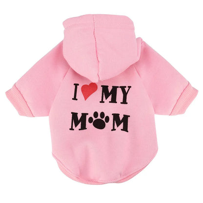 Stylish Cat Hoodie – Warm Cotton Blend Sweater for Cats
