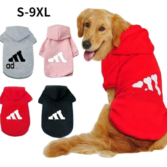 Adidog Hoodie – Sporty Dog Sweatshirt for All Breeds