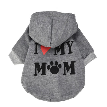 Stylish Cat Hoodie – Warm Cotton Blend Sweater for Cats