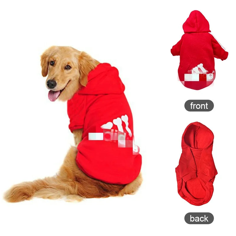 Adidog Hoodie – Sporty Dog Sweatshirt for All Breeds