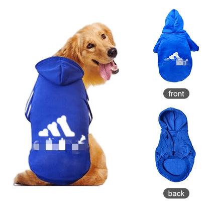 Adidog Hoodie – Sporty Dog Sweatshirt for All Breeds