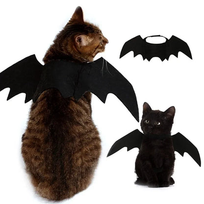 BatCat Wings – Halloween Costume Accessory for Cats