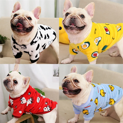 Cute Animal & Pattern Pet Sweatshirt
